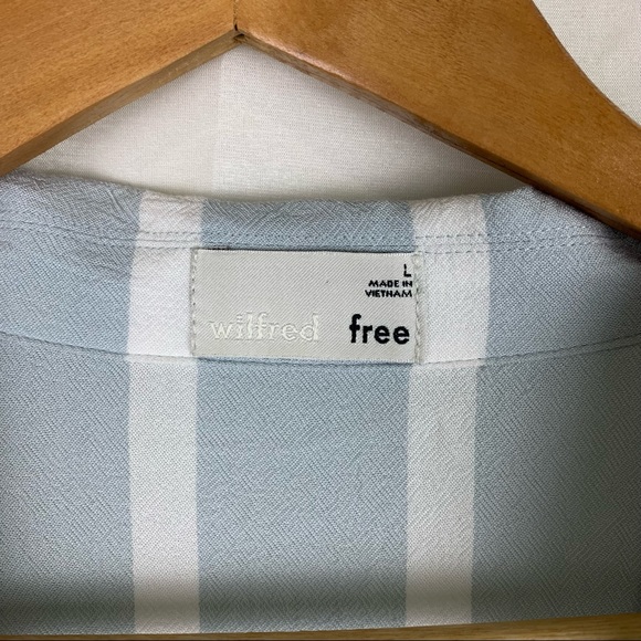 Wilfred Free Shawna Blouse in Blue Willow/Espace, Size: Large - Picture 6 of 8